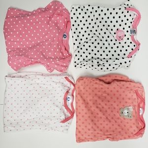 Gerber sleeping sacks with open bottom